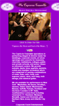 Mobile Screenshot of capriccioensemble.com